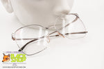 SAFILO mod. LINEA ITALIANA 203 Vintage metal women eyeglass frame, New Old Stock 1980s