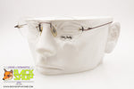 LOZZA mod. OLD ITALY Vintage 80s Eyeglass frame rimless, New Old Stock 1980s