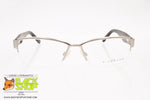 JOHN RICHMOND mod. JR182-01 P51 Half rimmed nylor eyeglass frame, big written arms, New Old Stock