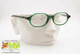 FOVES Vintage octagonal eyeglass frame green, Made in Italy, New Old Stock 1980s