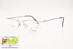 EIGHT G mod. G-20 Half rimmed frame eyeglasses Nickel Free, T-Titan material, New Old Stock