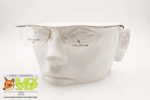 EIGHT G mod. G-20 Half rimmed frame eyeglasses Nickel Free, T-Titan material, New Old Stock