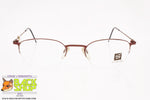 TRY mod. TK 02 081, Titanium eyeglass frame bronze nylor flexible, New Old Stock