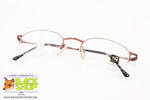 TRY mod. TK 02 081, Titanium eyeglass frame bronze nylor flexible, New Old Stock