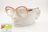 LOZZA mod. ARPA Vintage 1970s eyeglass frame women, Pink rose acetate & Pearl, New Old Stock