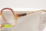 LOZZA mod. ARPA Vintage 1970s eyeglass frame women, Pink rose acetate & Pearl, New Old Stock