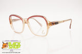 LOZZA mod. ARPA Vintage 1970s eyeglass frame women, Pink rose acetate & Pearl, New Old Stock