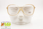 LUXOTTICA mod. 4069 Vintage women eyeglass frame, white cream, New Old Stock 1980s