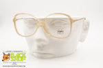 LUXOTTICA mod. 4069 Vintage women eyeglass frame, white cream, New Old Stock 1980s