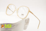 LUXOTTICA mod. 4069 Vintage women eyeglass frame, white cream, New Old Stock 1980s