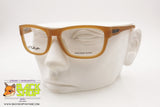 SMITH OPTICS mod. CLANCY Eyeglass frame, Mustard-colored, Hand made Acetate, New Old Stock