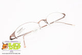 BLUE BAY by SAFILO mod. B&B 112 8XP, Oval eyeglass frame stainless steel nylor, New Old Stock