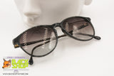 GAMBINI mod. G633 Vintage Italian Sunglasses, Grey tones "T" nose bridge, New Old Stock 1980s