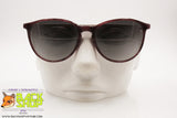 GAMBINI mod. G633 Vintage Italian Sunglasses, Wine tones "T" nose bridge, New Old Stock 1980s