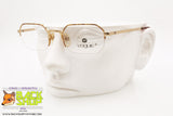 VOGUE mod. VO3065 308, Vintage eyeglass frame octagonal half rimmed nylor, New Old Stock 1990s