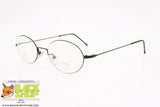 SAFILO mod. PRESTIGE 206 006, Vintage oval eyeglass frame stainless steel flexible, New Old Stock 1980s