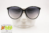 CHIARI & KÜFFERLE Vintage Italian Women Sunglasses, black plastic, New Old Stock 1990s