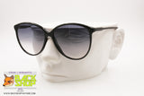 CHIARI & KÜFFERLE Vintage Italian Women Sunglasses, black plastic, New Old Stock 1990s