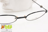 BROOKSFIELD mod. ESSE M006, Vintage eyeglass frame oval deep blue, New Old Stock 1990s