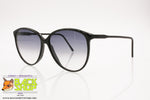 CHIARI & KÜFFERLE Vintage Italian Women Sunglasses, black plastic, New Old Stock 1990s