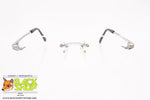 LOOKERS by POLAROID mod. V203 B, Vintage frame glasses rimless, New Old Stock