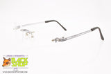 LOOKERS by POLAROID mod. V203 B, Vintage frame glasses rimless, New Old Stock