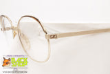SAFILO mod. ELASTA L.213 000, Vintage round ovalized eyeglass frame women, small women, New Old Stock 1970s
