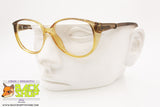 TERRI BROGAN mod. 8655 80, Vintage eyeglass frame women yellow grey, Deadstock defects