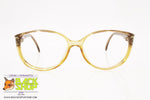 TERRI BROGAN mod. 8655 80, Vintage eyeglass frame women yellow grey, Deadstock defects