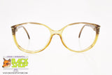 TERRI BROGAN mod. 8655 80, Vintage eyeglass frame women yellow grey, Deadstock defects