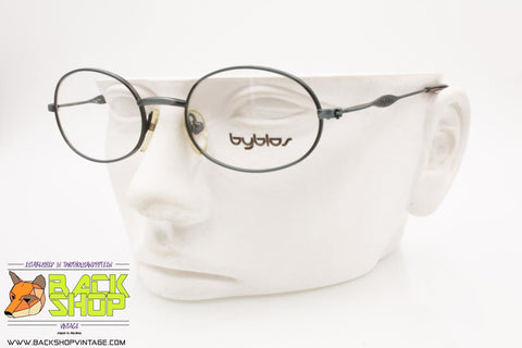 BYBLOS mod. 630 3145 50[]19 140, Oval designer glasses frame eyeglass, New Old Stock 1990s