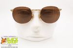 DAYTONA mod. DA 868 HE2 Vintage Sunglasses round/oval golden brown dappled, New Old Stock 1990s