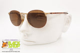 DAYTONA mod. DA 868 HE2 Vintage Sunglasses round/oval golden brown dappled, New Old Stock 1990s