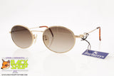 BURBERRYS mod. B8829 000 Vintage round/ovalized sunglasses, made in Austria, New Old Stock 1990s