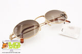 BURBERRYS mod. B8829 000 Vintage round/ovalized sunglasses, made in Austria, New Old Stock 1990s