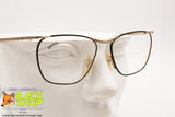 GALILEO mod. PAINT 03 Vintage square eyeglass frame, Black rims, New Old Stock 1990s