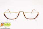 METALVISTA mod. LIBRARY 1721 530, Reading glasses frame double edge, New Old Stock 1970s