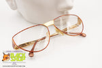 ENRICO COVERI by FMG Vintage Squared-medium eyeglass frame women, New Old Stock 1990s