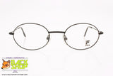 FILA mod. VF 8052 531, Vintage oval slim eyeglass frame black, New Old Stock 1990s