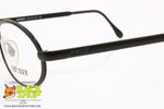 GENNY mod. 650 5247, Vintage oval eyeglass frame black, New Old Stock 1980s