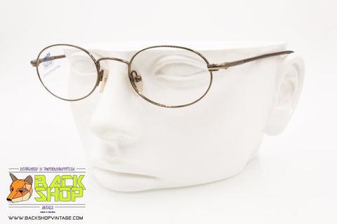 SAFILO mod. TEAM 3901 4HR, 48[]20 140 Oval eyeglass frame bronze/brown stainless steel, New Old Stock