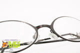 BYBLOS mod. 691 3276 Slim metal eyeglasses frame black, 48[]18 130, New Old Stock