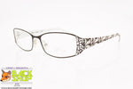 NIK03 mod. NK386 11, Eyeglass frame women laser cut details, New Old Stock