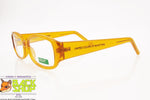 UNITED COLORS of BENETTON mod. BE103 04, Orange eyeglass frame plastic, New Old Stock 1990s