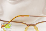 MATRIX mod. 1 Eyeglass frame yellow/orange screwed frontal, New Old Stock