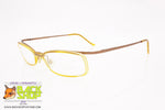 MATRIX mod. 1 Eyeglass frame yellow/orange screwed frontal, New Old Stock