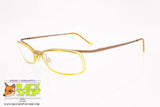 MATRIX mod. 1 Eyeglass frame yellow/orange screwed frontal, New Old Stock