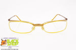 MATRIX mod. 1 Eyeglass frame yellow/orange screwed frontal, New Old Stock