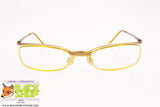 MATRIX mod. 1 Eyeglass frame yellow/orange screwed frontal, New Old Stock