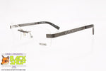 MOSCHINO mod. MO5503 eyeglass frame rimless, screwed lenses, New Old Stock